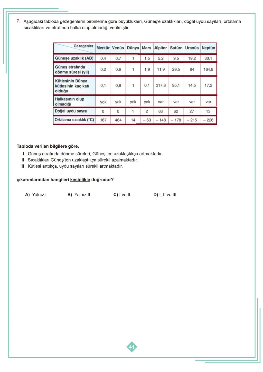 6.SINIF 1. ÜNİTE
ÇALIŞMA FASİKÜLÜ
FEN BİLİMLERİ
Bu kitapçık HATAY Ölçme Değerlendirme Merkezi
tarafından hazırlanmıştır. ETKİNLİK - 1
1
2
3