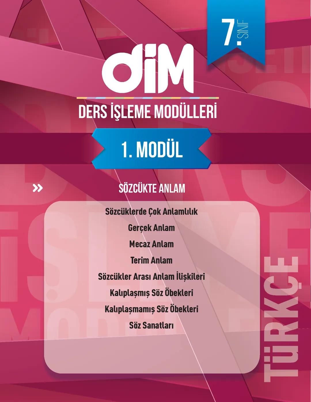 7 sınıf Türkçe soruları