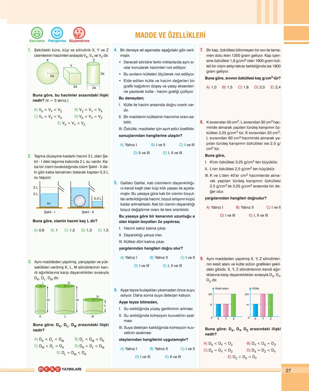 YKS
HAZIRLIK
İDEALİNİZDEKİ
ÜNİVERSİTE
İÇİN PLANLANMIŞ
EN İYİ YOL
QR UYGULAMASI
Karekodları (QR) okutarak
kitaplardaki konu anlatım
videoları