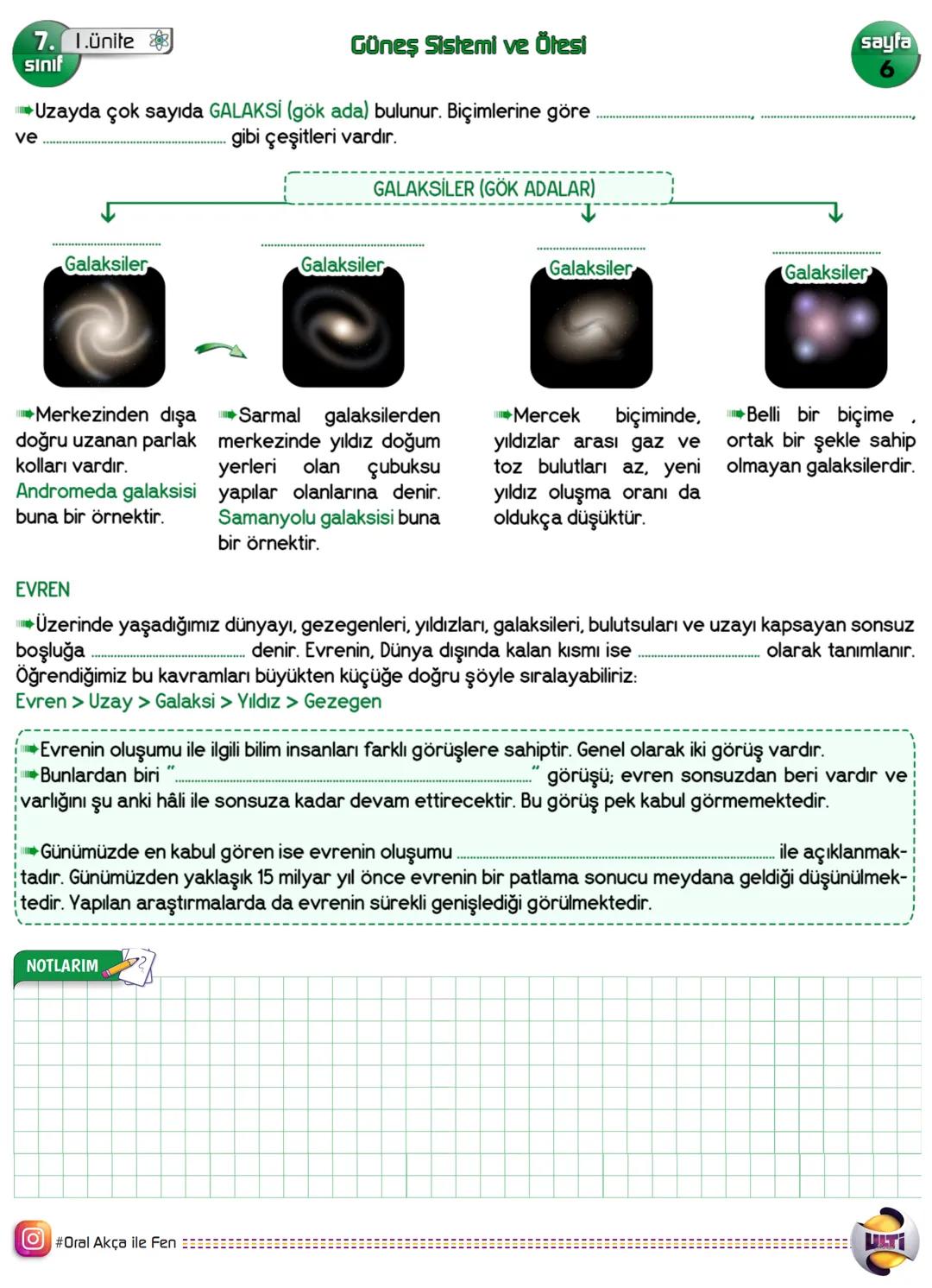 7. 1.ünite
sınıf
Güneş Sistemi ve Ötesi
sayfa
1
Uzay araştırmalan
Eski çağlardan günümüze kadar uzay hakkında çeşitli çalışmalar yapılmıştı