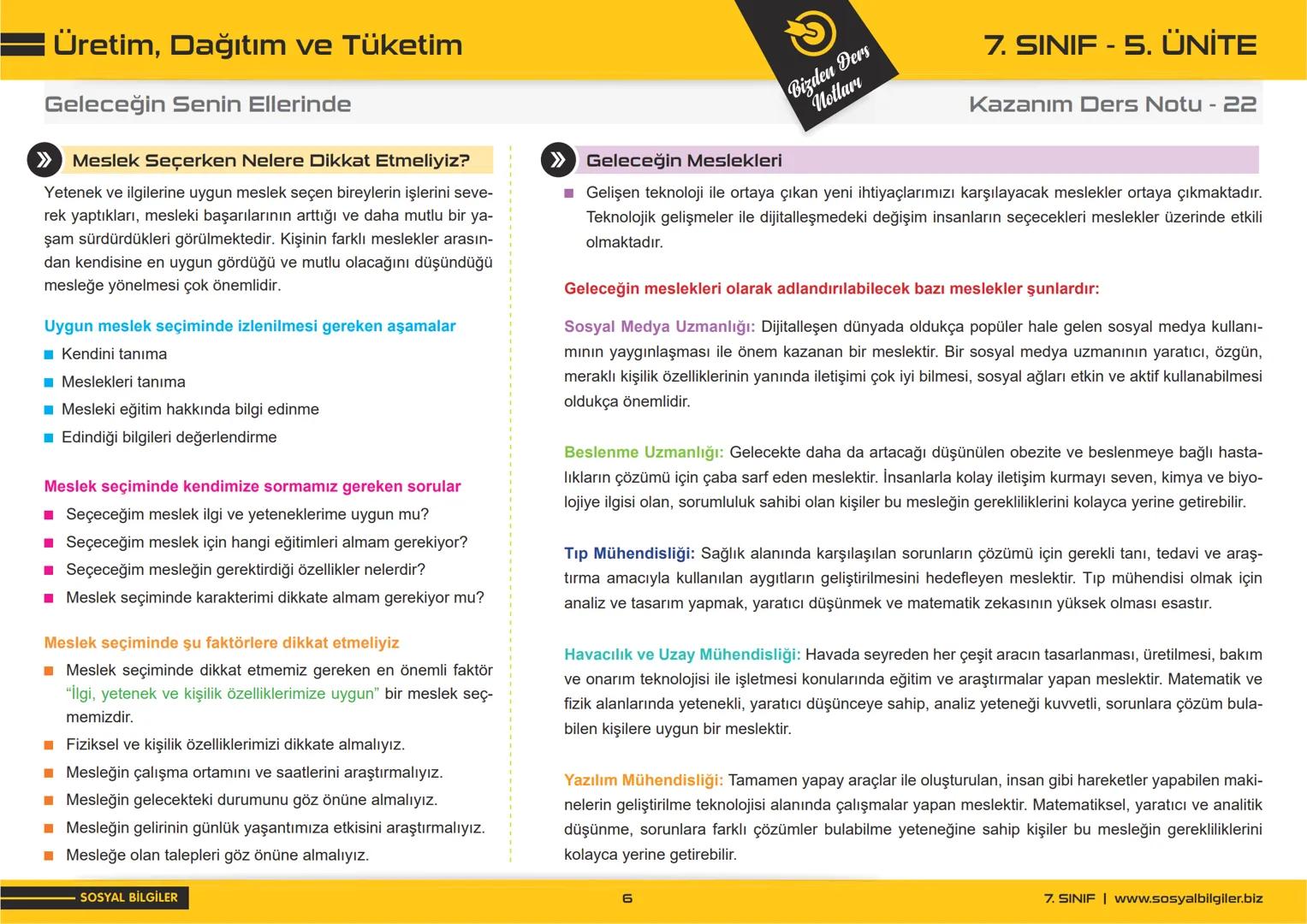 7.SINIF
1, 2, 3, 4, 5 ve
6.ÜNİTE
DERS NOTLARI
sosyalbilgiler.biz
Şeyhmus Yüce 7.SINIF
I.ÜNİTE
DERS NOTLARI
sosyalbilgiler .biz
Şeyhmu