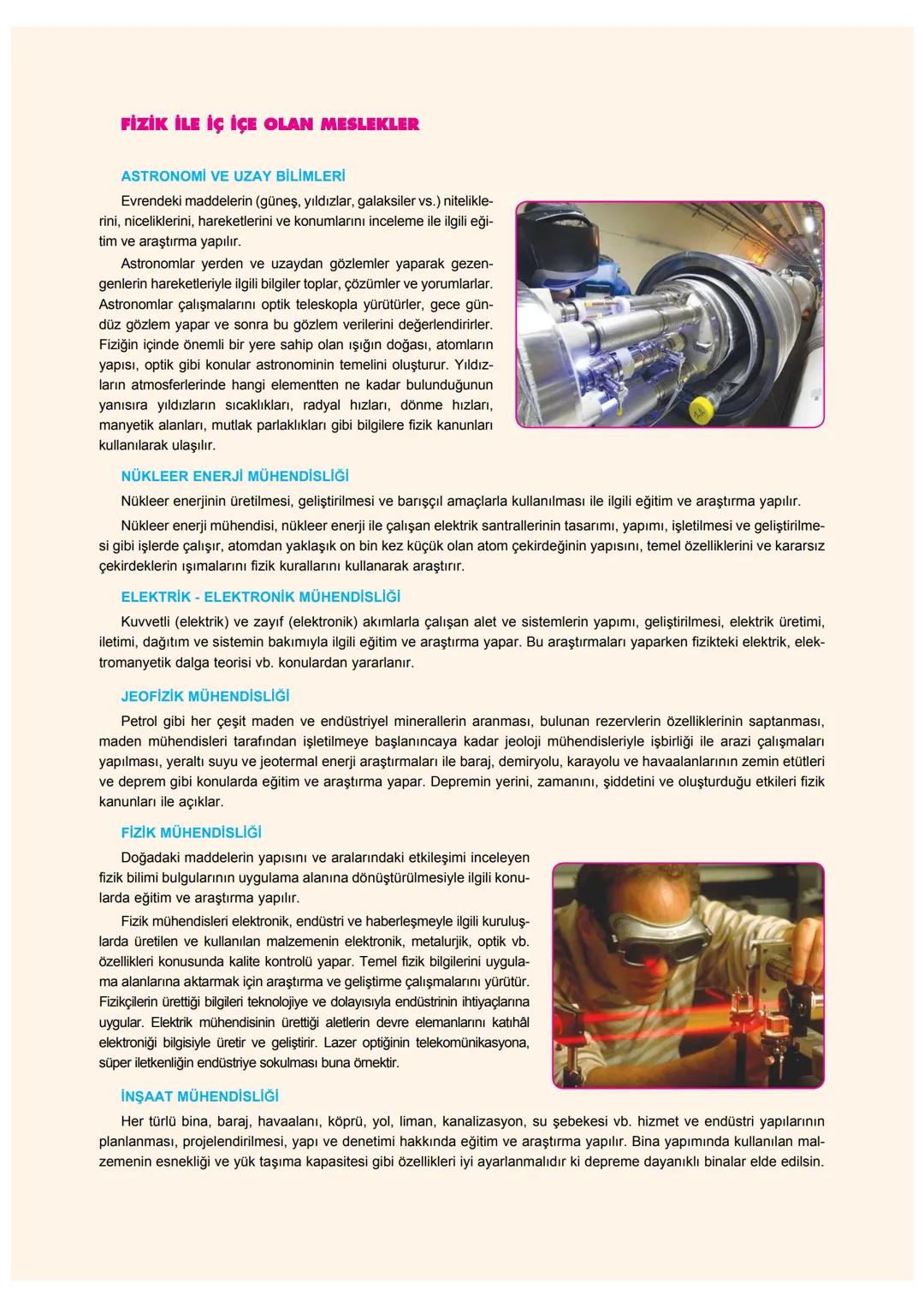Bilimsel düşünmeye ve bu bilimsel düşünmeyi uygulamaya koymaya fen; canlı ve cansızların yapılarını, işlevlerini ve bir-
birleriyle olan ili