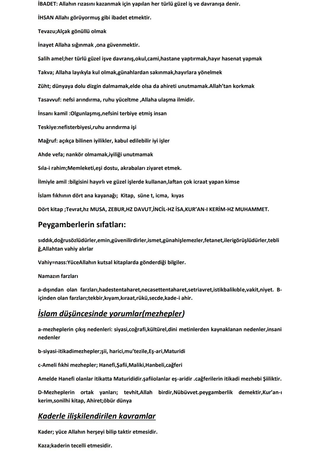 DİN KÜLTÜRÜ VE AHLAK BİLGİSİ TYT KAVRAMLARI (2020)
İslam düşüncesinde bilim ve düşüncenin gelişimi
Müslüman bilginler 9.asırdan itibaren esk