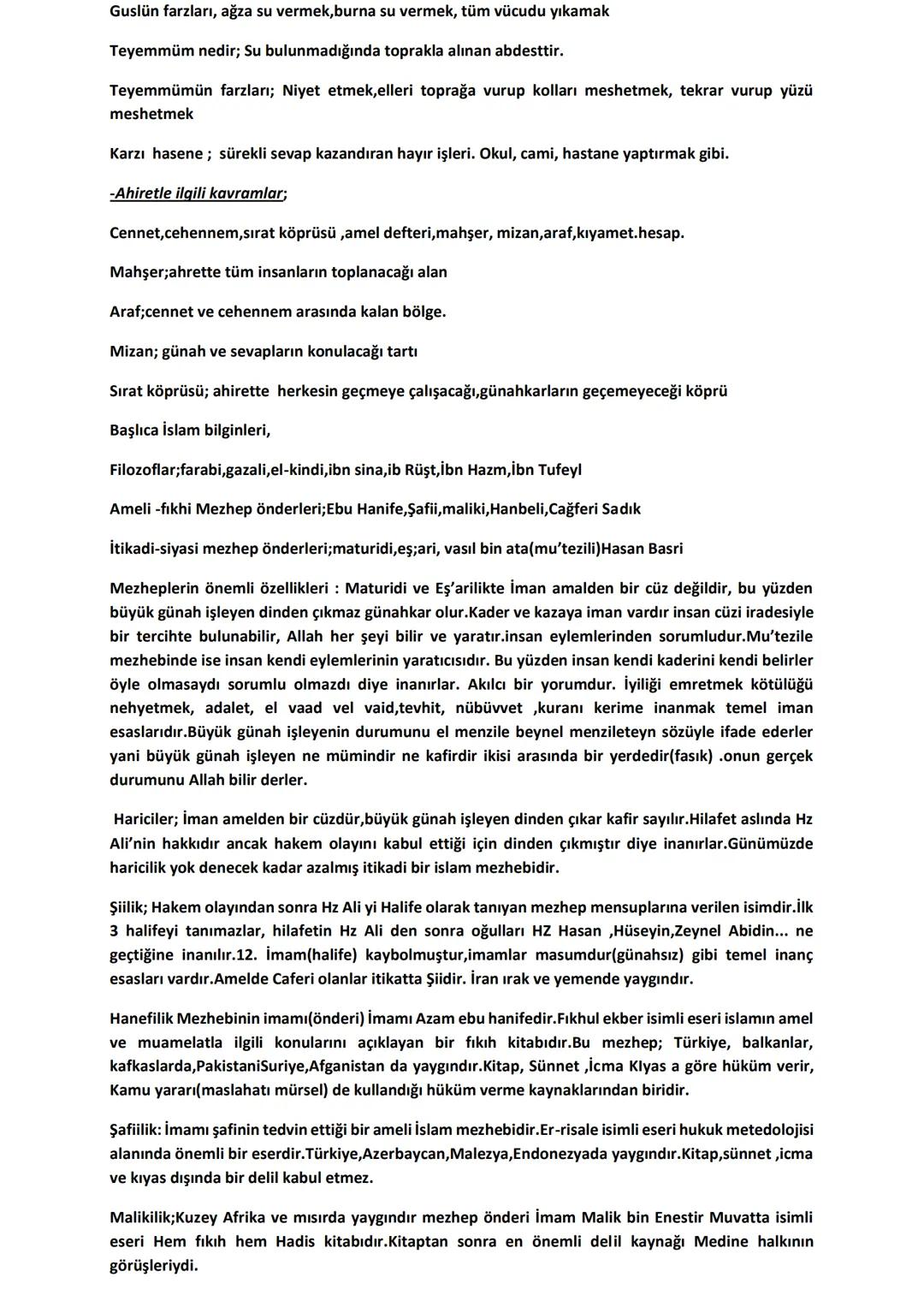 DİN KÜLTÜRÜ VE AHLAK BİLGİSİ TYT KAVRAMLARI (2020)
İslam düşüncesinde bilim ve düşüncenin gelişimi
Müslüman bilginler 9.asırdan itibaren esk
