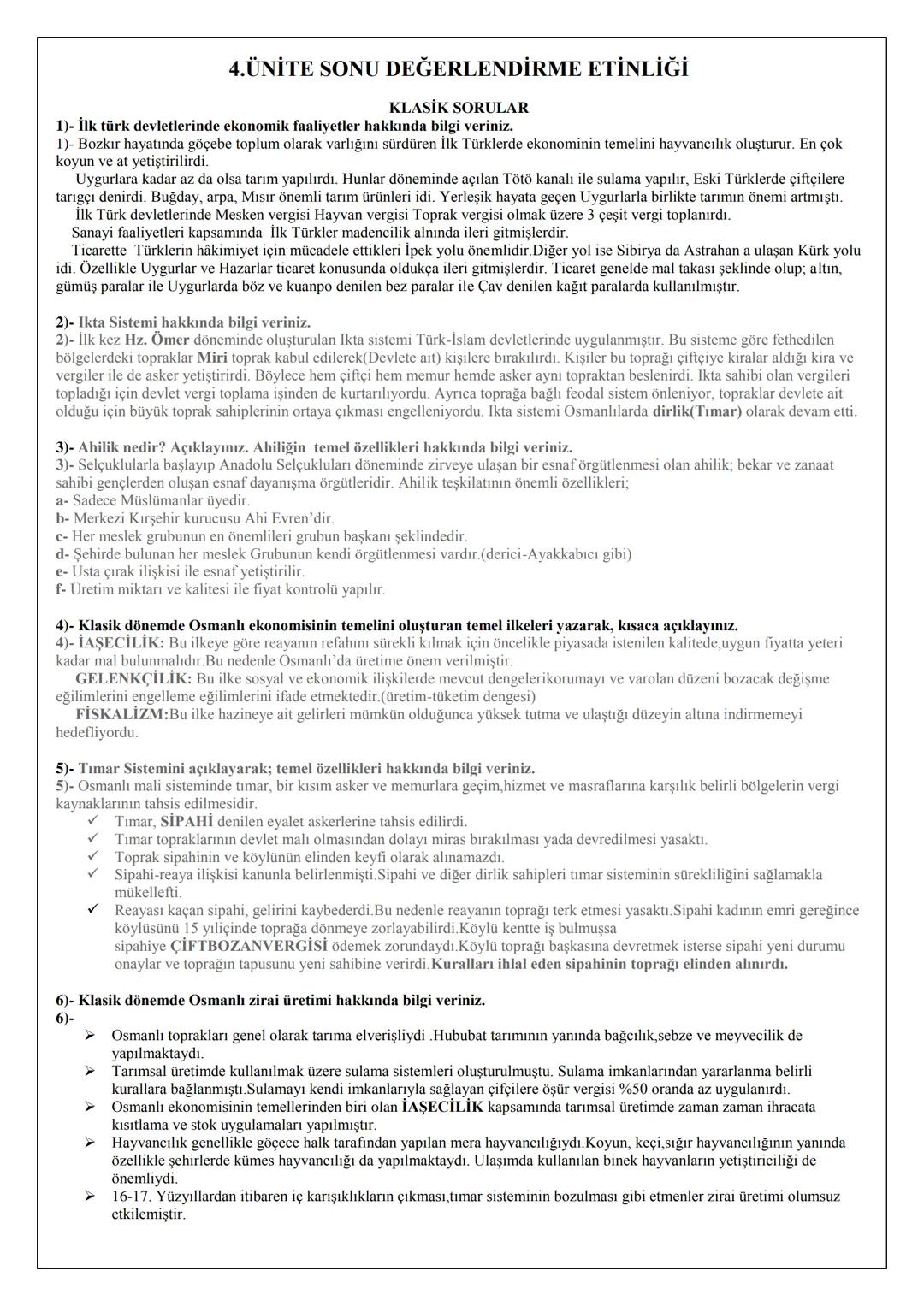 # TARİH 11
# DERS NOTLARI
Türk Kültür Tarihi
2015
MURAT KILINÇ
TARİH ÖĞRETMENİ # 1. ÜNİTE
# TÜRKLERDE DEVLET TEŞKİLATI
* A. İlk Türk