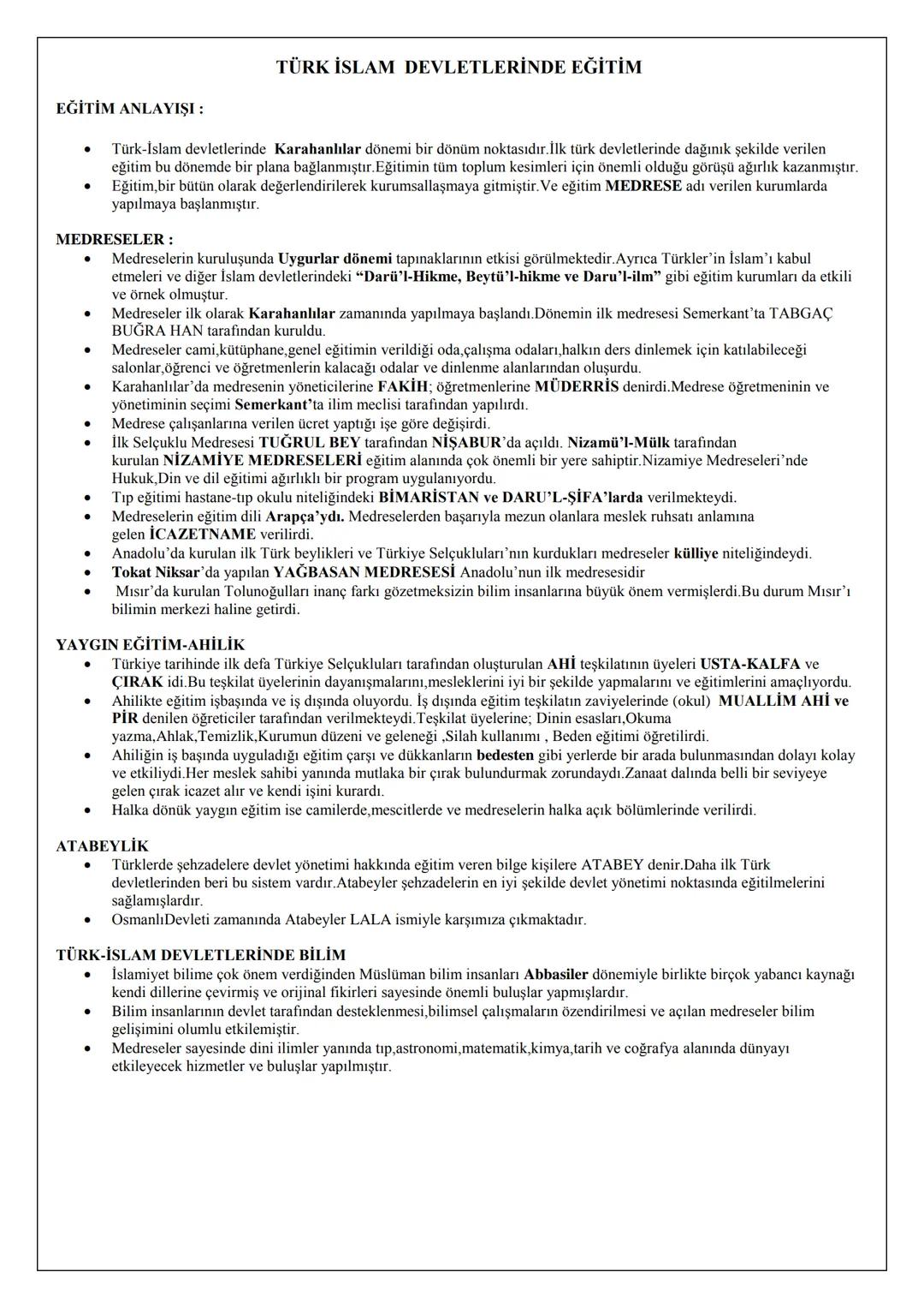 # TARİH 11
# DERS NOTLARI
Türk Kültür Tarihi
2015
MURAT KILINÇ
TARİH ÖĞRETMENİ # 1. ÜNİTE
# TÜRKLERDE DEVLET TEŞKİLATI
* A. İlk Türk