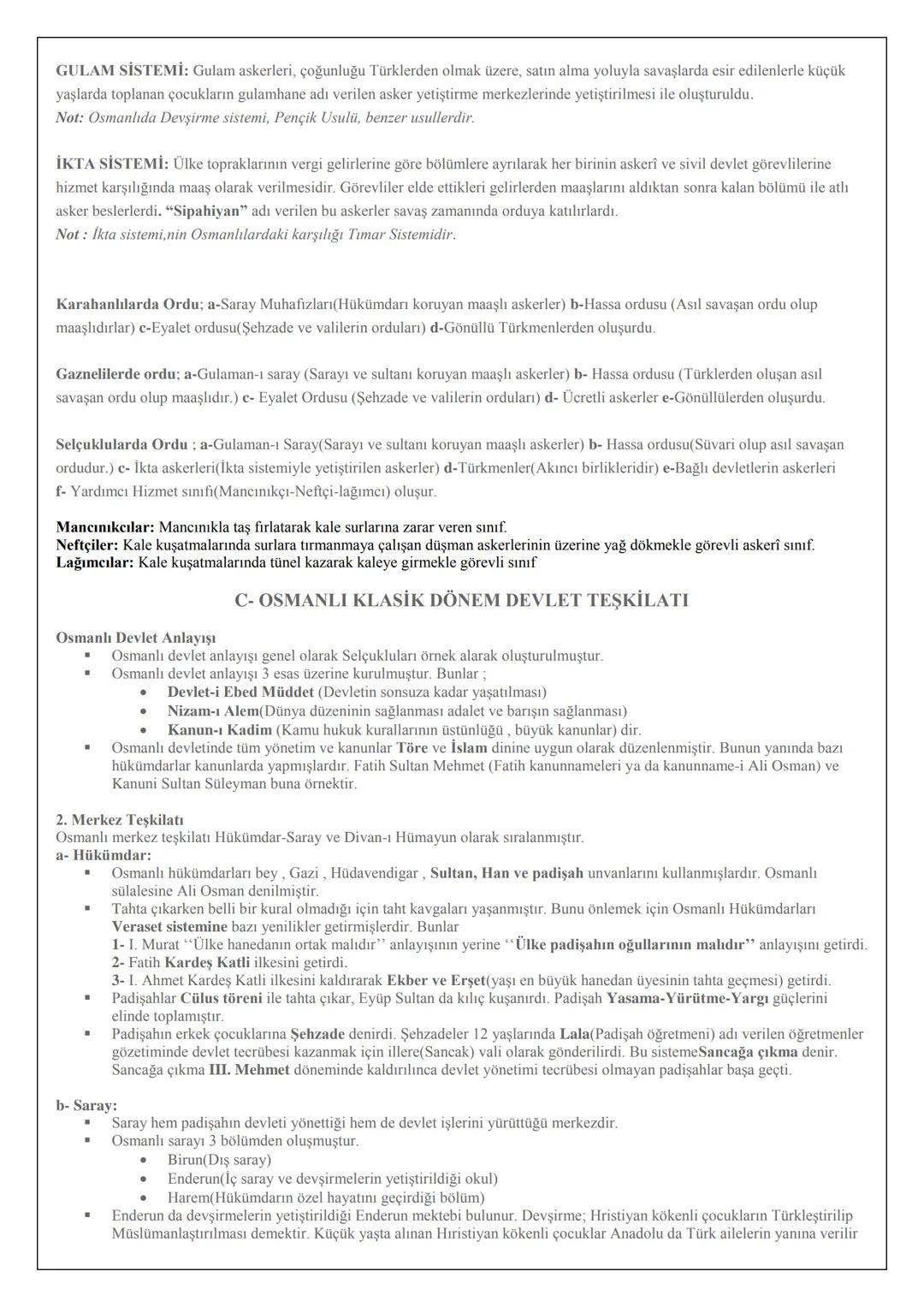 # TARİH 11
# DERS NOTLARI
Türk Kültür Tarihi
2015
MURAT KILINÇ
TARİH ÖĞRETMENİ # 1. ÜNİTE
# TÜRKLERDE DEVLET TEŞKİLATI
* A. İlk Türk