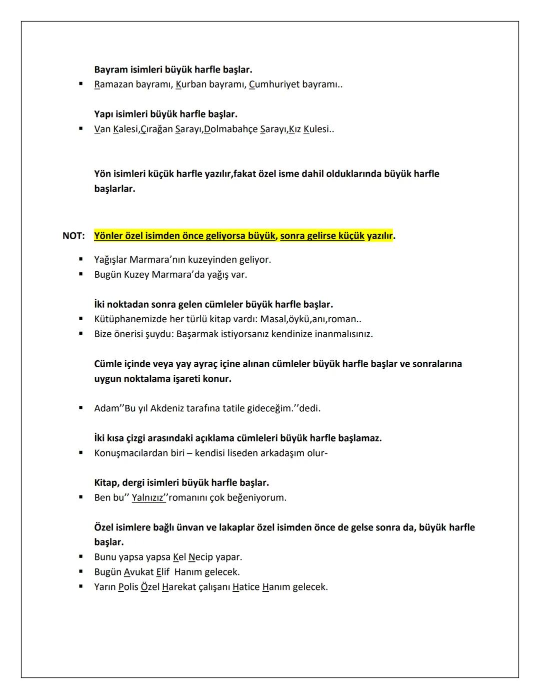 TÜRK DİL KURUMU YAZIM KILAVUZU VE KURALLARI
- İÇERİSİNDEKİLER
- BÜYÜK HARFLERİN KULLANILDIĞI YERLER
- İKİLEMELERİN YAZIMI
- SAYILARIN YAZI