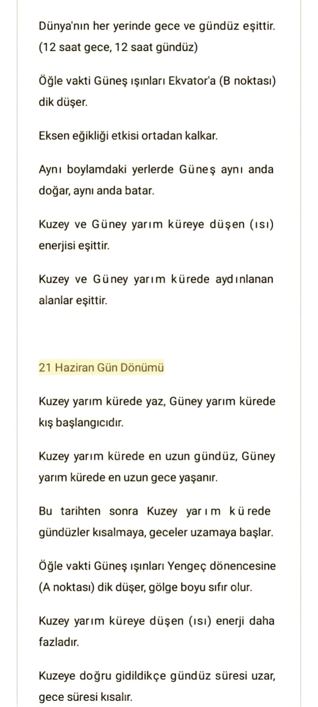 Konu: Mevsimlerin Oluşumu
Dünya'nın Şekli ve Hareketleri
Dünya'nın kendi ekseni etrafında batıdan
doğuya (saat yönü tersi) dönmesi sonucu ge