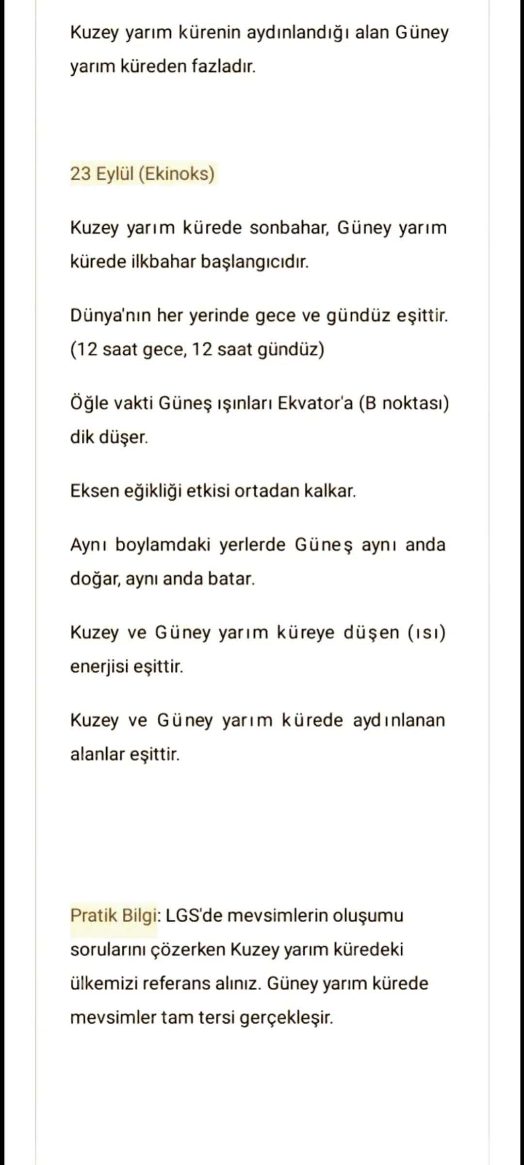 Konu: Mevsimlerin Oluşumu
Dünya'nın Şekli ve Hareketleri
Dünya'nın kendi ekseni etrafında batıdan
doğuya (saat yönü tersi) dönmesi sonucu ge