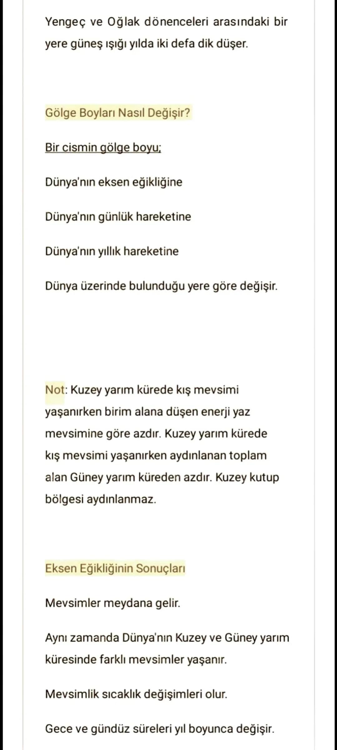 Konu: Mevsimlerin Oluşumu
Dünya'nın Şekli ve Hareketleri
Dünya'nın kendi ekseni etrafında batıdan
doğuya (saat yönü tersi) dönmesi sonucu ge