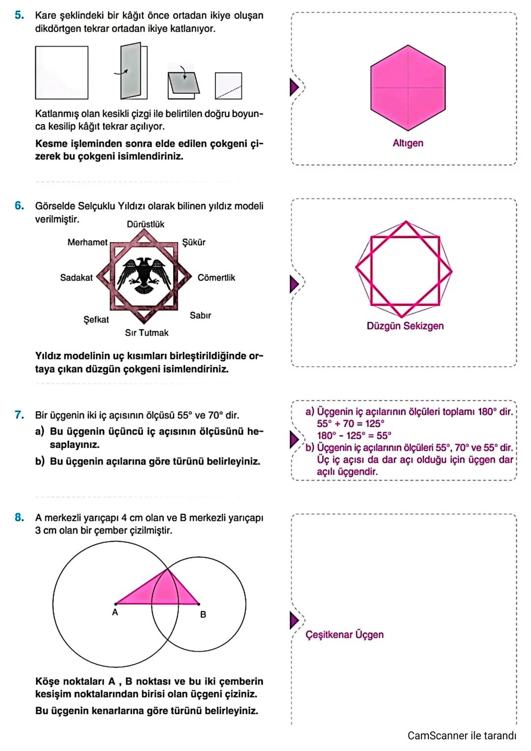 5 MATEMATİK
1. Bu sınavda 10 soru vardır.
2024-2025 EĞİTİM ÖĞRETİM YILI
2. Aşağıdaki tabloda her sorunun puan değeri verilmektedir.
1. S