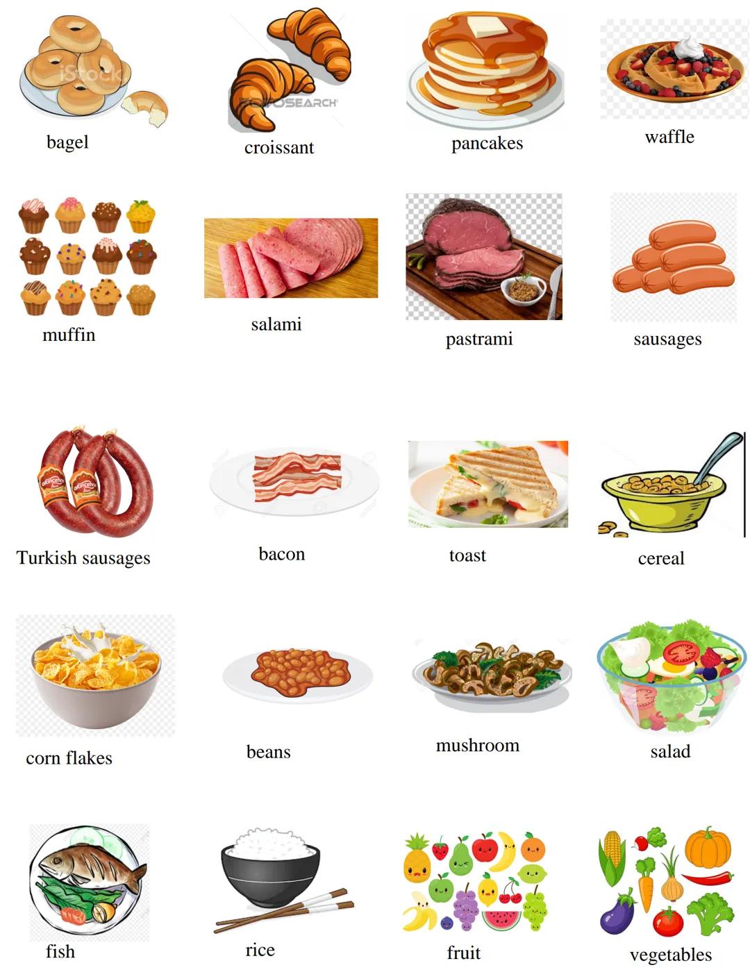 UNIT 2 YUMMY BREAKFAST
What do you eat at breakfast?
What do you drink at breakfast?
What do you have for breakfast?
ummy
in my,
Tummy
scram