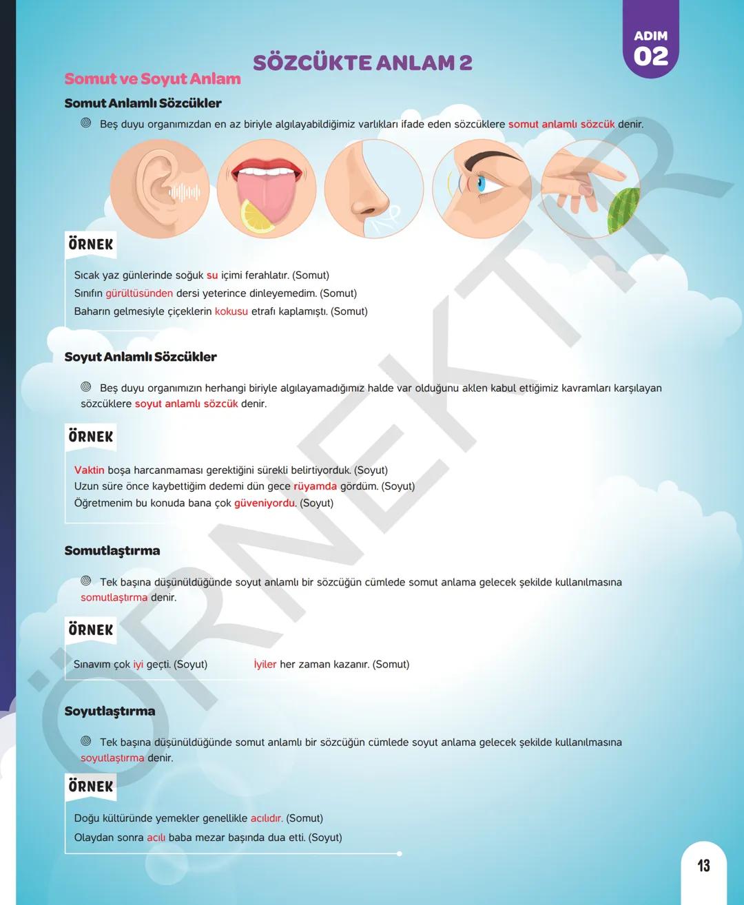 # 6. SINIF TÜRKÇE
Sevgili öğrenciler,
Soruları olduğu kadar etkinliği ve konu anlatımları da yeni nesil olan
Dergi Konseptinde Yeni Nesil D