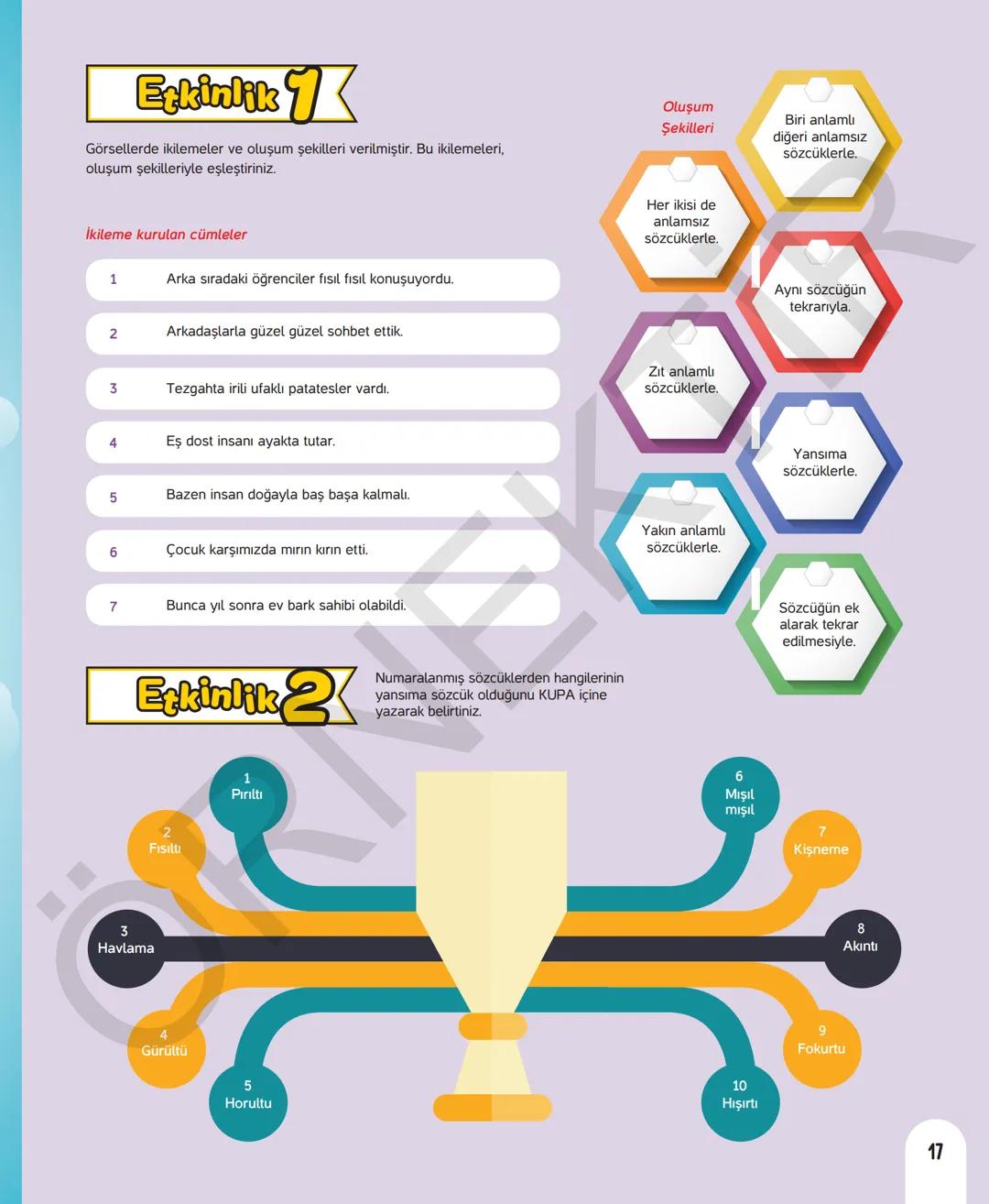 # 6. SINIF TÜRKÇE
Sevgili öğrenciler,
Soruları olduğu kadar etkinliği ve konu anlatımları da yeni nesil olan
Dergi Konseptinde Yeni Nesil D