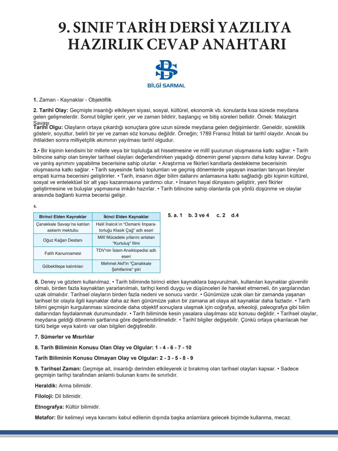 # 2024-2025 EĞİTİM ÖĞRETİM YILI
# Bilge Sarmal 9. SINIF TARİH DERSİ YAZILIYA HAZIRLIK
AD:
SOYAD:
NUMARA:
PUAN:
***
**
DIVETI MILLI E