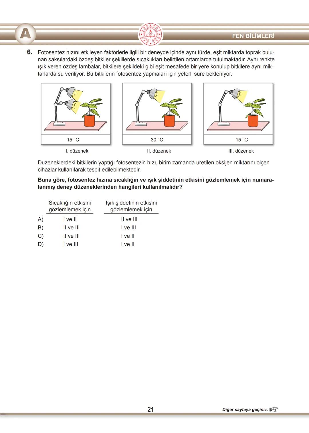 T.C.
MİLLÎ EĞİTİM BAKANLIĞI
ÖLÇME, DEĞERLENDİRME VE SINAV HİZMETLERİ GENEL MÜDÜRLÜĞÜ
SINAVLA ÖĞRENCİ ALACAK ORTAÖĞRETİM
KURUMLARINA İLİŞKİN