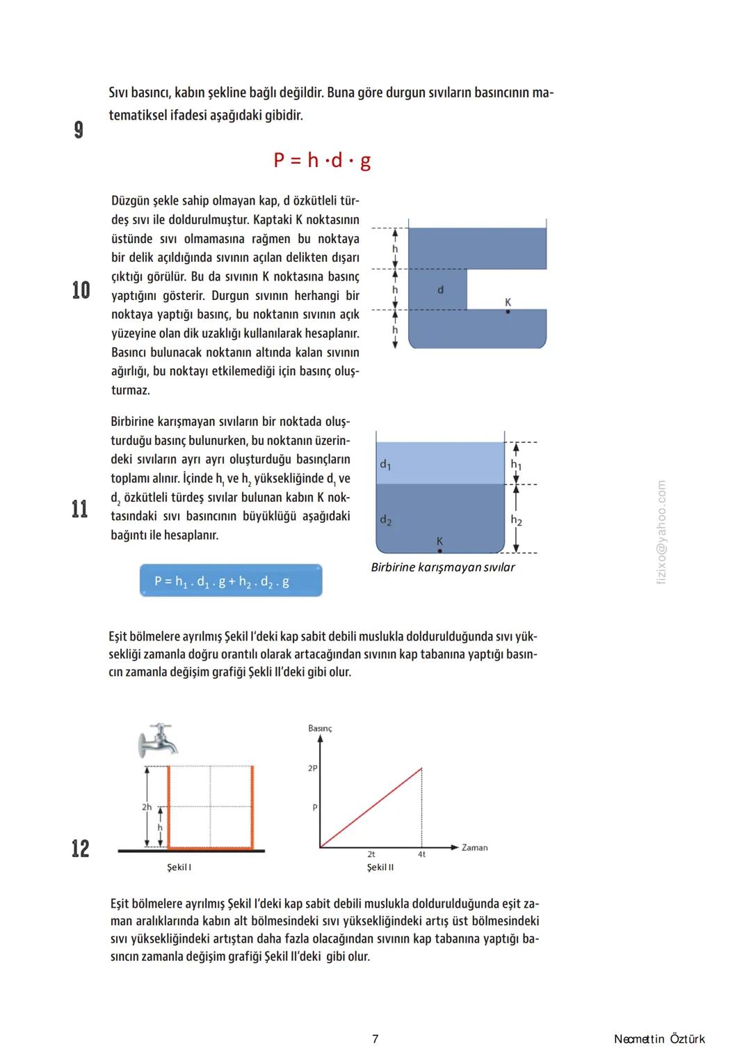 10.SINIF FİZİK ÖZET
t.me/fizikzen
t.me/mateciler
t.me/kimbiyo
instagram.com/gergedansucugu
Necmettin Öztürk
Fizik Öğretmeni
İzmir/Karşıyaka