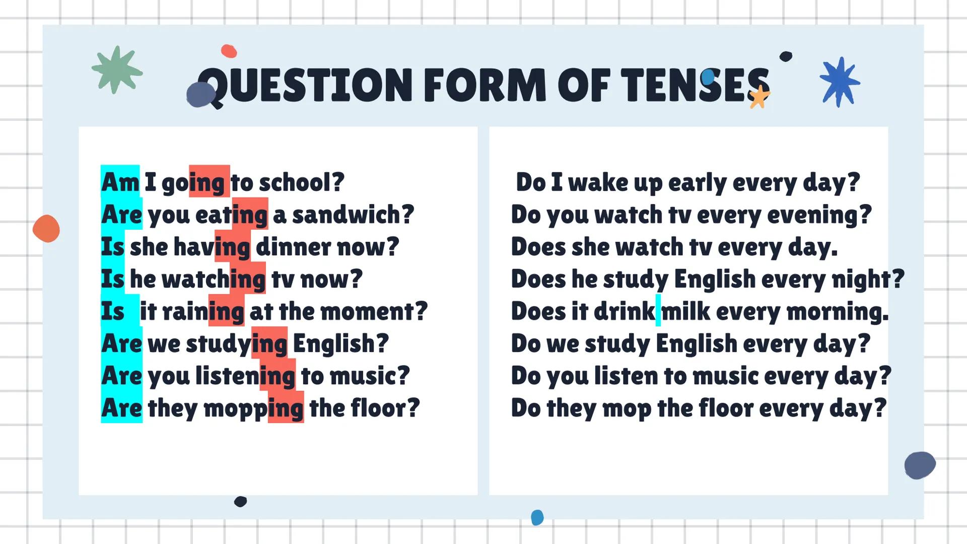 # Present
# Continuous or
# Simple Present
# Tense # Herkese selam!Bu slaytta neler öğreneceğiz önce ona bakalım - Present Cont. tense na
