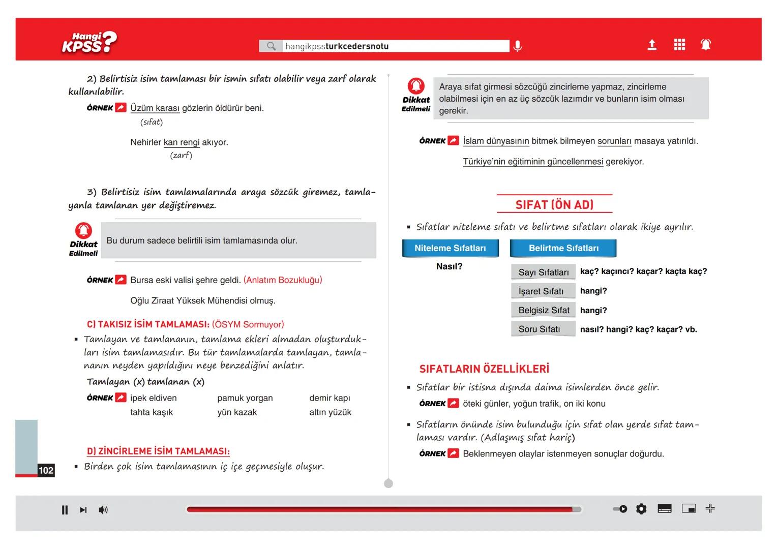 Ünite
8
Sözcük Türleri
Hangi
KPSS? 98
Hangi
Q hangikpssturkcedersnotu
Hangi Tipte Sorulur
2021 KPSS: Öznesi sıfat tamlamasıdır olarak