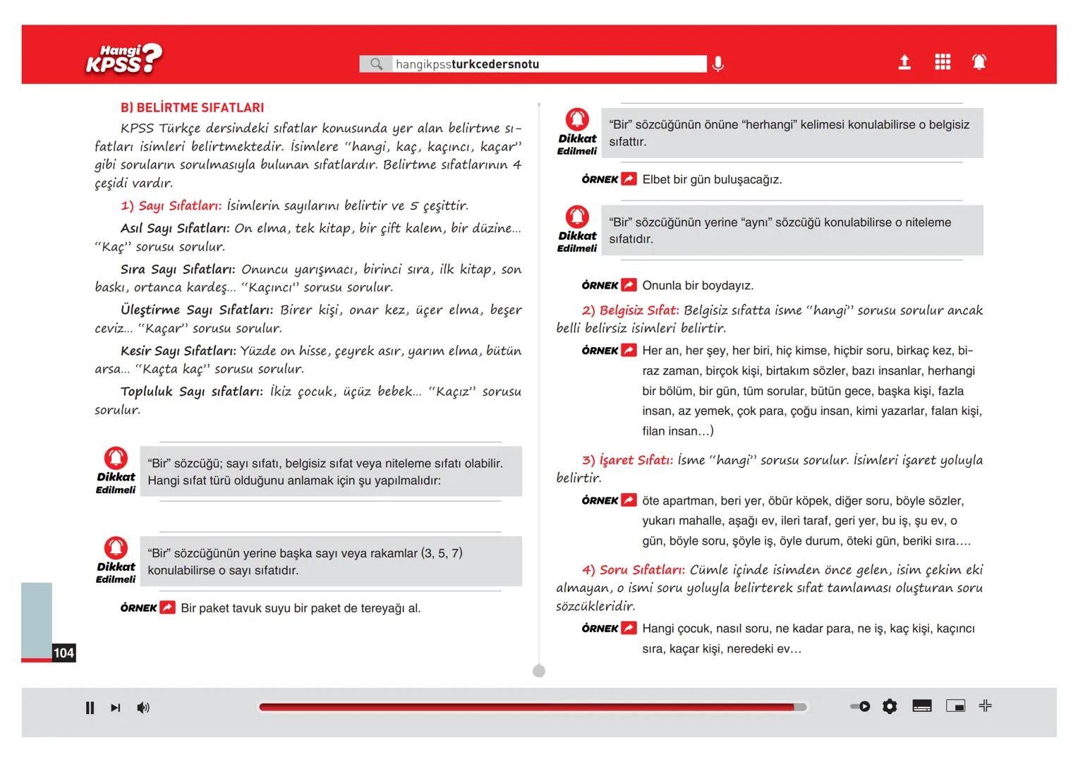 Ünite
8
Sözcük Türleri
Hangi
KPSS? 98
Hangi
Q hangikpssturkcedersnotu
Hangi Tipte Sorulur
2021 KPSS: Öznesi sıfat tamlamasıdır olarak