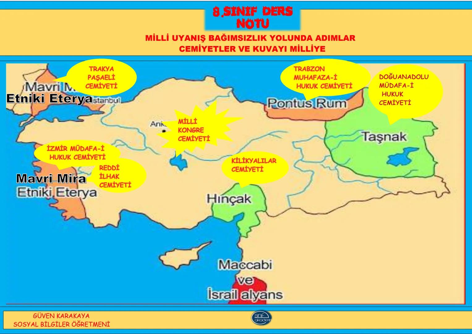 2.TEMA
MİLLİ UYANIŞ
BAĞIMSIZLIK
YOLUNDA ADIMLAR 8.SINIF
DERS NOTU
MİLLİ UYANIŞ BAĞIMSIZLIK YOLUNDA ADIMLAR
1.DÜNYA SAVAŞI VE NEDENLERİ
1.DUN