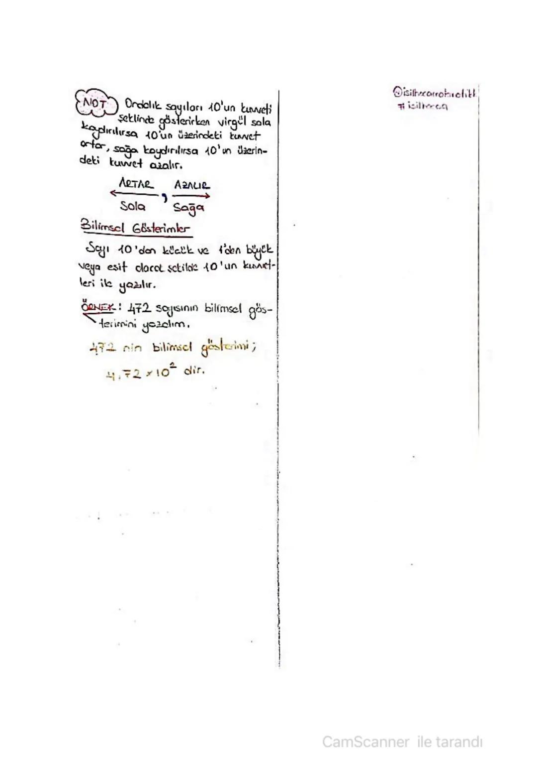 ÜSLÜ İFADELER?
→ a bir tam sayı ve n bir doğal
sayı olmak üzere, n tare a sayısının
corpımı an şeklinde gösterilir.
a.a...a.a = a
n-lone a