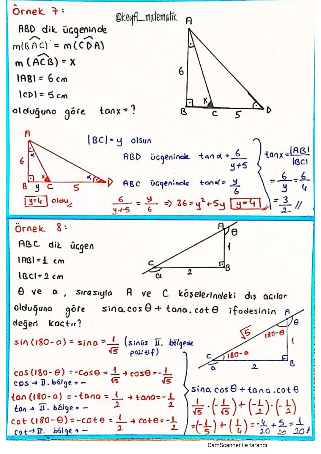 TANJANT FONKSİYONU
Ул
KOTANJANT FONKSİYONU
x=1
A10,1)
Cotos F Kotanjant
Ekseni
y=1
tana
Al1,0)
4
Tanjont
Ekseni
Birim Gember üzerinde x°
ölg