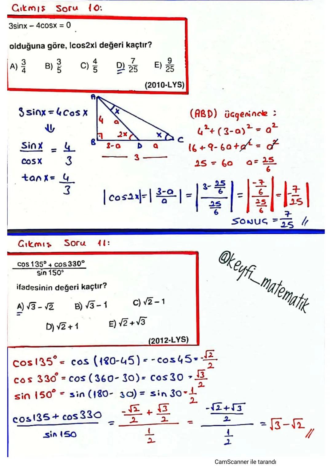 TANJANT FONKSİYONU
Ул
KOTANJANT FONKSİYONU
x=1
A10,1)
Cotos F Kotanjant
Ekseni
y=1
tana
Al1,0)
4
Tanjont
Ekseni
Birim Gember üzerinde x°
ölg