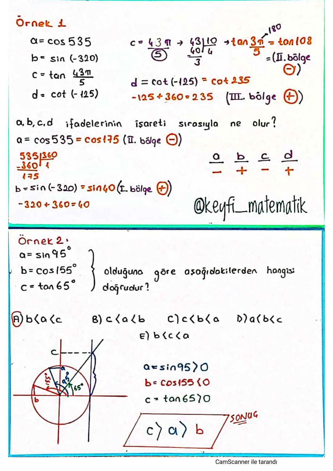 TANJANT FONKSİYONU
Ул
KOTANJANT FONKSİYONU
x=1
A10,1)
Cotos F Kotanjant
Ekseni
y=1
tana
Al1,0)
4
Tanjont
Ekseni
Birim Gember üzerinde x°
ölg