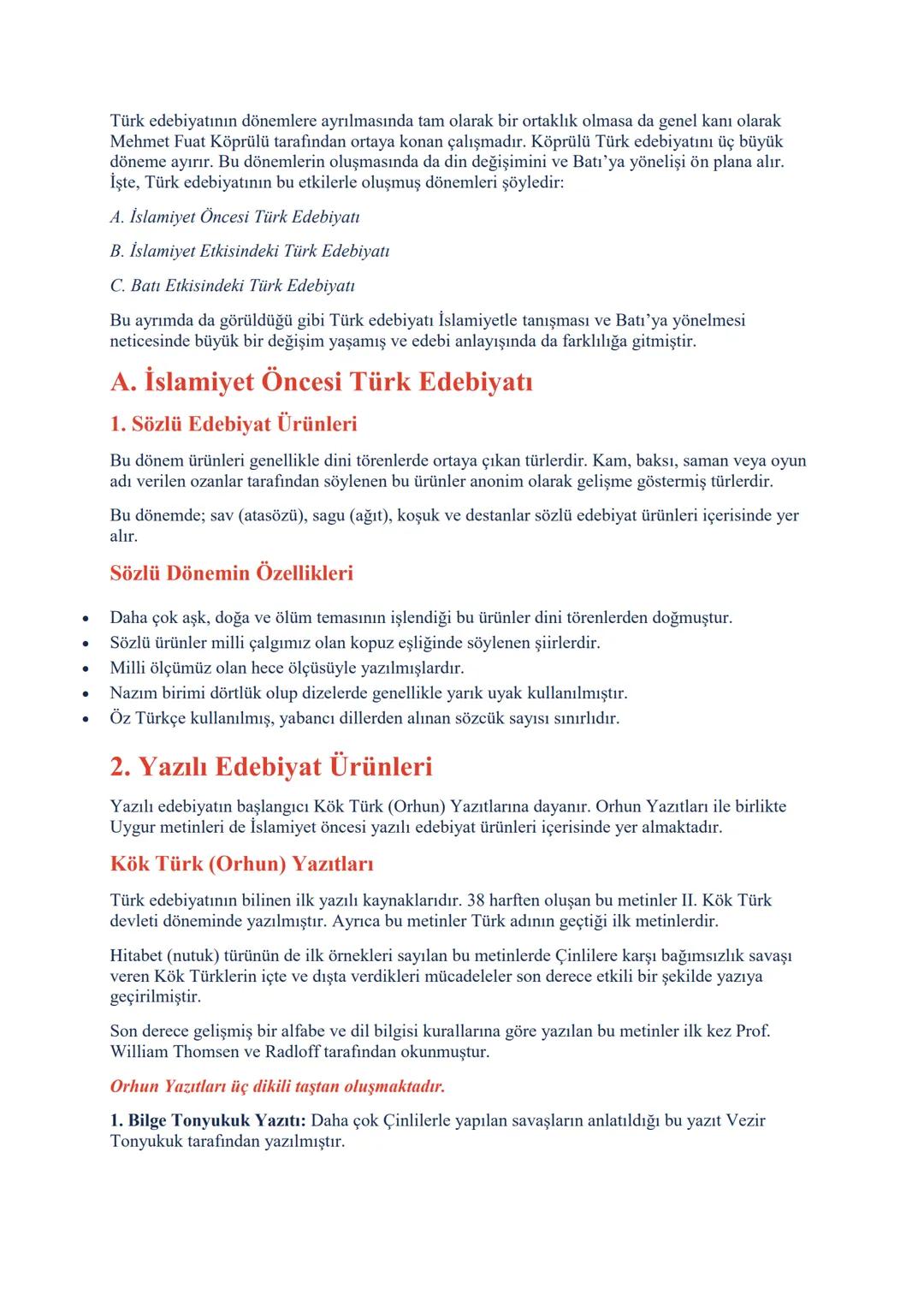 # 1. ÜNİTE
Edebiyat - Tarih İlişkisi
1. Konusunu insan ve onun yaşamından alan edebiyat ile tarih birbirinden ayrılamayacak iki alandır.