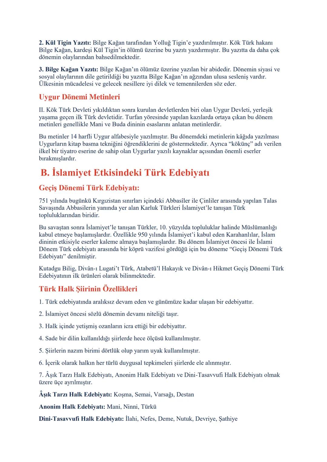 # 1. ÜNİTE
Edebiyat - Tarih İlişkisi
1. Konusunu insan ve onun yaşamından alan edebiyat ile tarih birbirinden ayrılamayacak iki alandır.