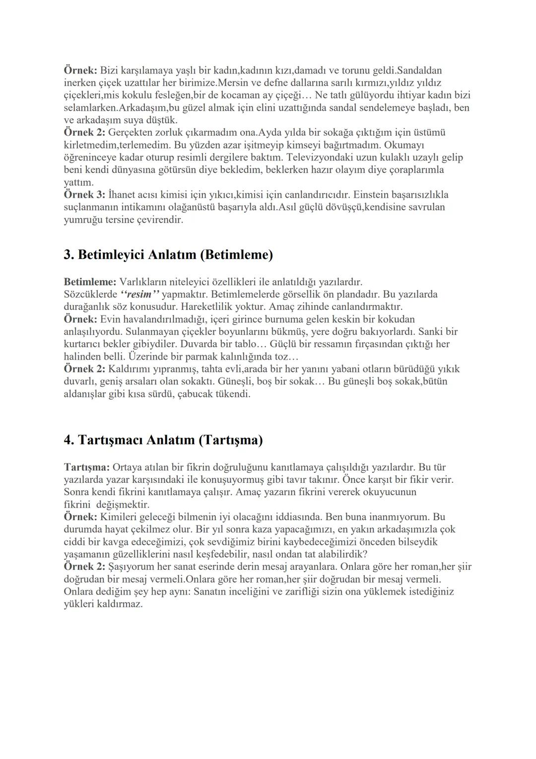 Anlatım Biçimleri
Anlatım nedir?
>> Bir duygu,düşünce, olay ya da durumun sözlü veya yazılı bir şekilde ortaya konma
biçimine "anlatım" deni