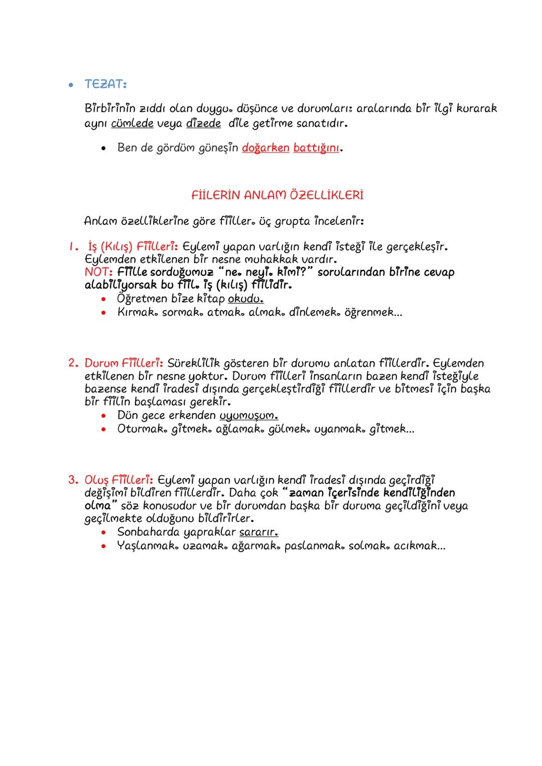 # 5. BÖLÜM SÖZ SANATLARI
* KİŞİLEŞTİRME:
İnsan dışındaki varlıklara kendi tabiatlarında olmayan. sadece insana özgü
olan özelliklerin veril