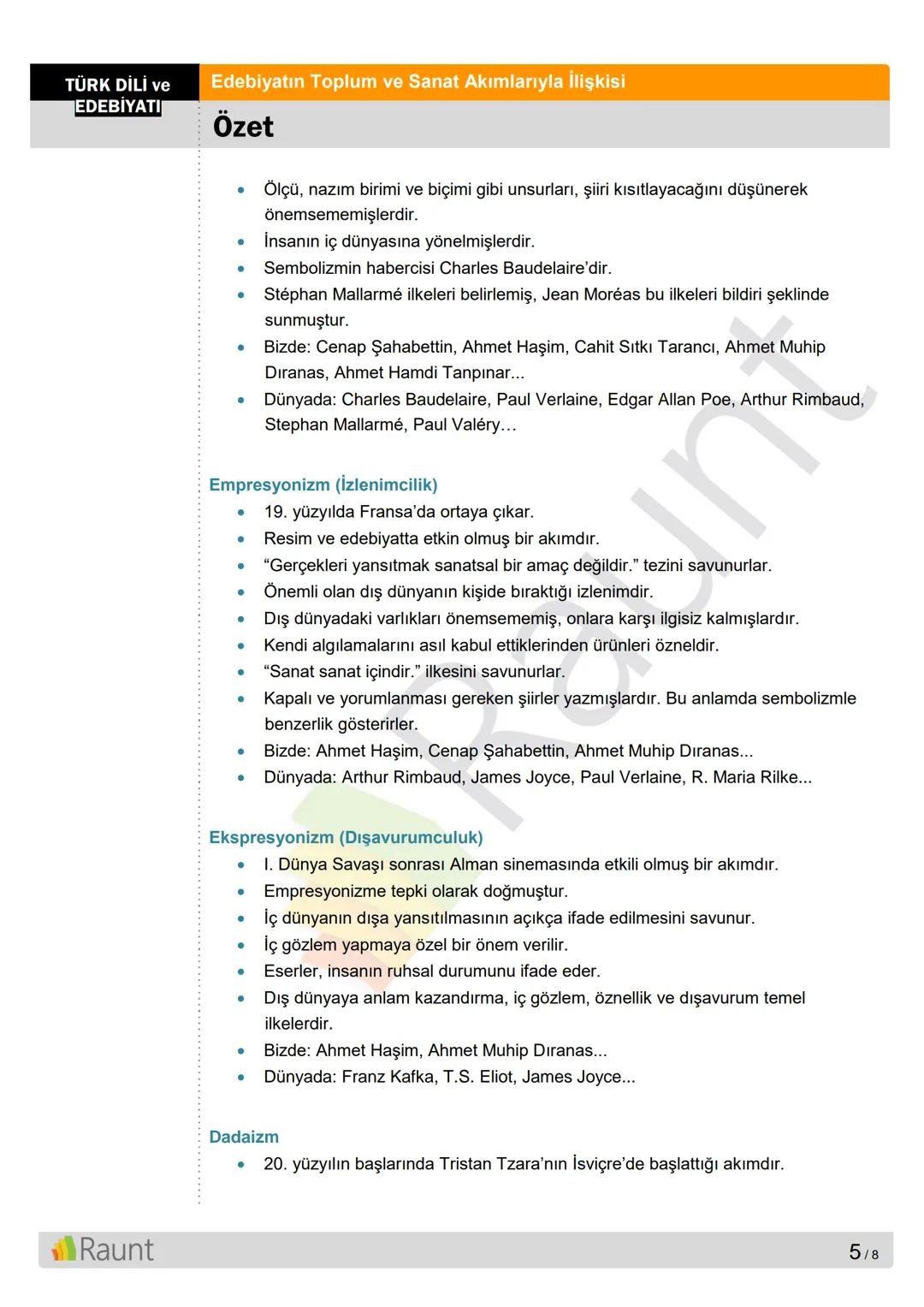 # TÜRK DİLİ ve
Edebiyatın Toplum ve Sanat Akımlarıyla İlişkisi
EDEBİYATI
## Özet
### Edebiyatın Toplum ve Sanat Akımlarıyla İlişkisi
*
