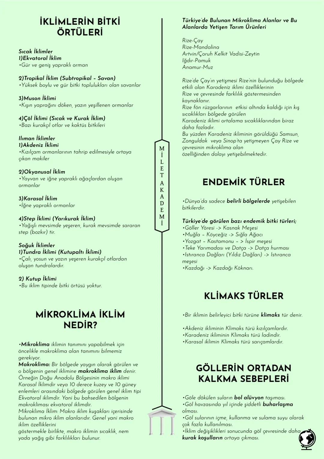 MİLET AKADEMİ
2020 - 2021 Konu Özetleri
Youtube kanalımıza abone olmayı unutmayın! # MİLET AKADEMİ
# COĞRAFYA
# KONU ÖZETİ COĞRAFYA ALT DALL