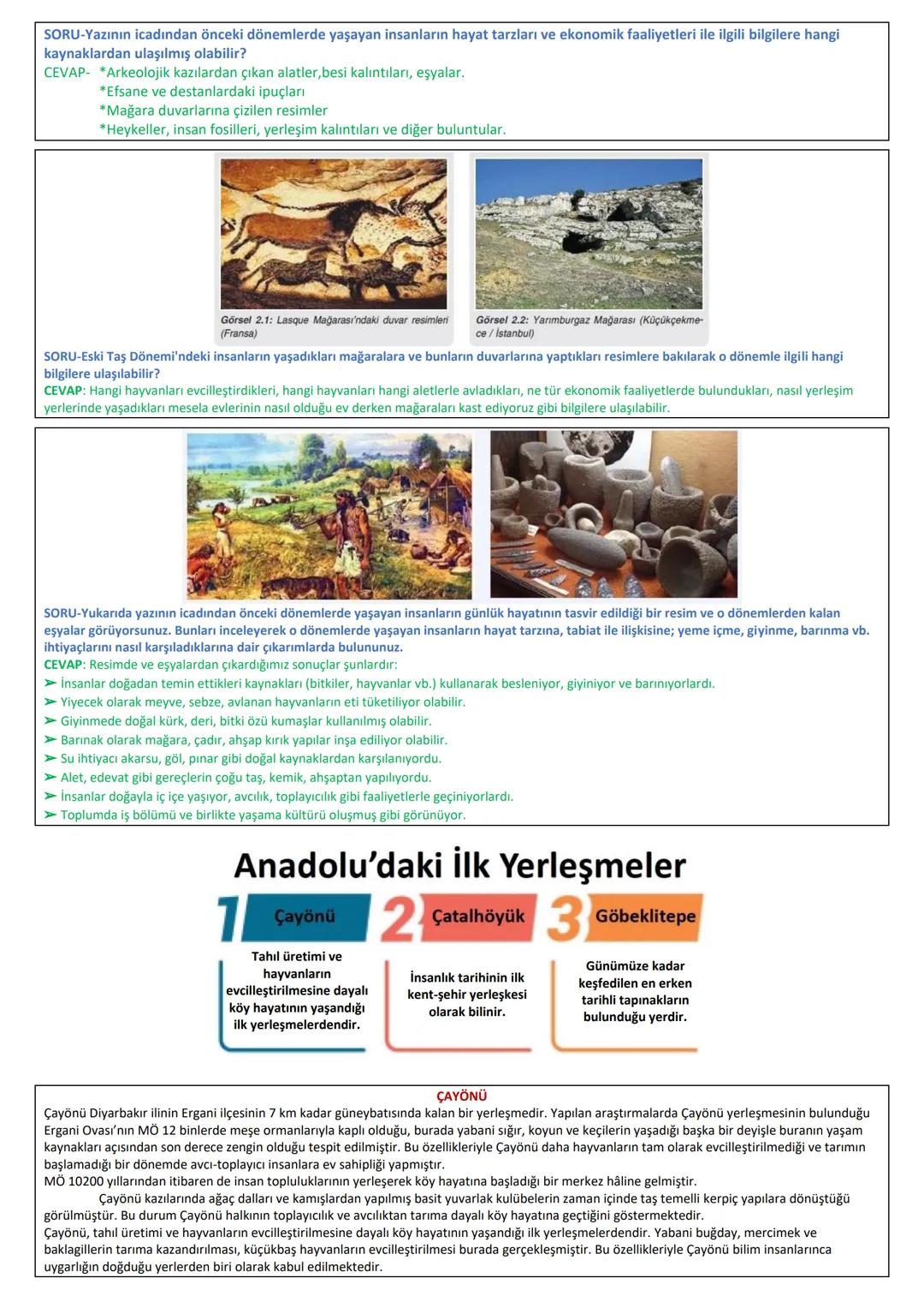 2023-2024 EĞİTİM VE ÖĞRETİM YILI
TARİH DERSİ 9. SINIFLAR 1.DÖNEM 1.SINAVA HAZIRLIK ÇALIŞMA KAĞIDI
ÖĞRENME ALANI
1.ÜNİTE: TARİH VE ZAMAN
KAZ