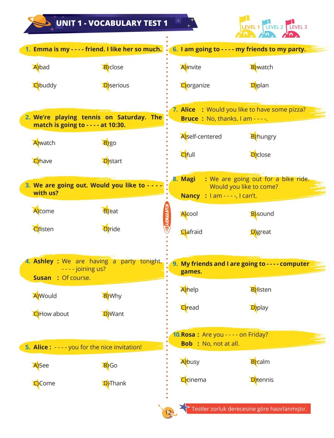 EVER NEW
MORE
AND
MORE
8
FAME ENGLISH
PRACTICE
STAR
WORDS
POWER
Fatma UYAR
Ağustos 2024
ISBN
978-605-7790-16-3
Genel Yayın Yönetmeni
Se