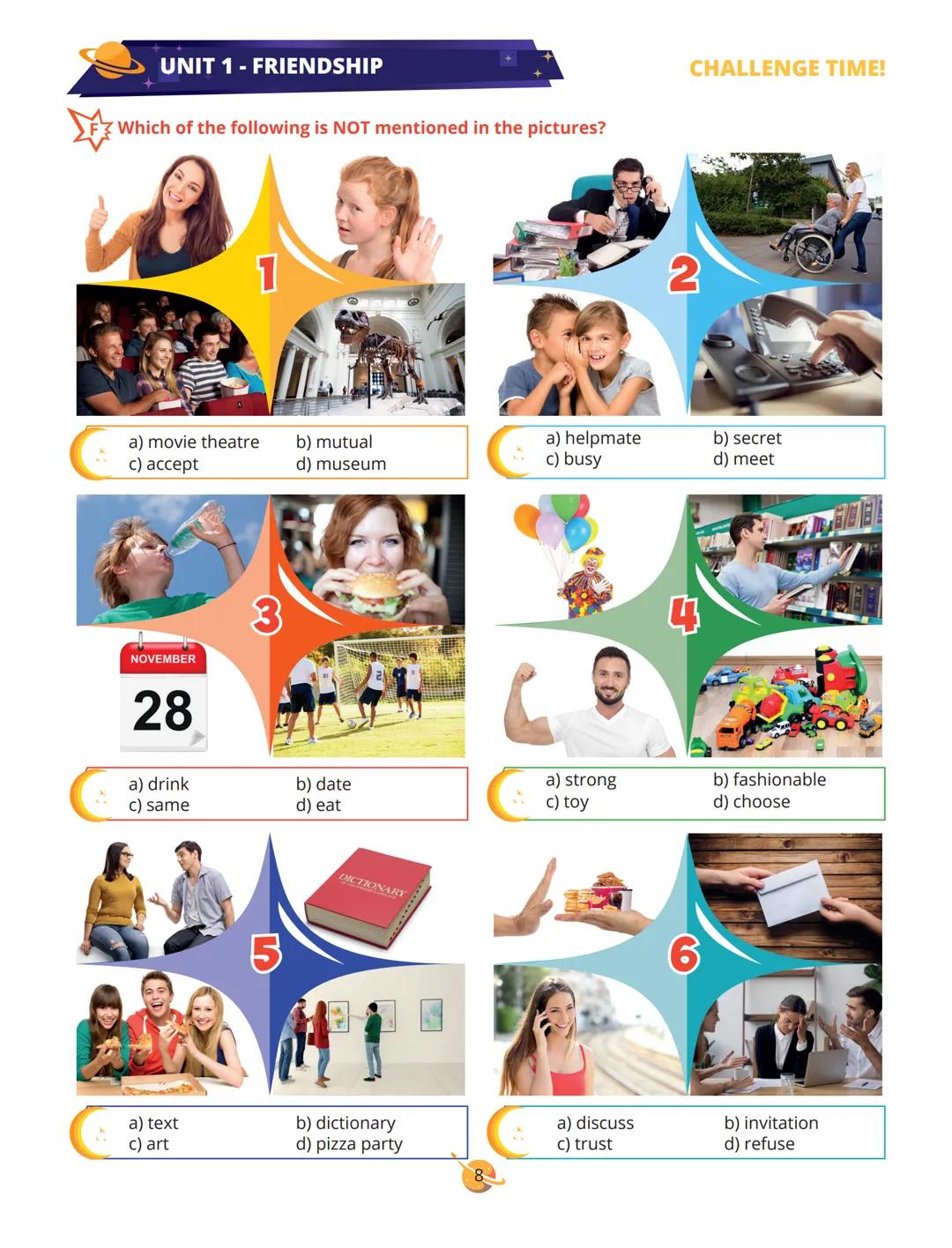 EVER NEW
MORE
AND
MORE
8
FAME ENGLISH
PRACTICE
STAR
WORDS
POWER
Fatma UYAR
Ağustos 2024
ISBN
978-605-7790-16-3
Genel Yayın Yönetmeni
Se