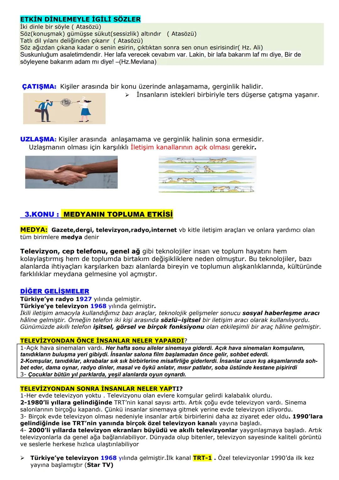 SOSYAL BİLGİLER 7.SINIF 1.ÜNİTE : BİREY, TOPLUM VE İLETİŞİM
1.KONU :İLETİŞİM VE GÜNLÜK YAŞAM
İLETİŞİM: Duygu düşünce ve bilgilerin her türlü