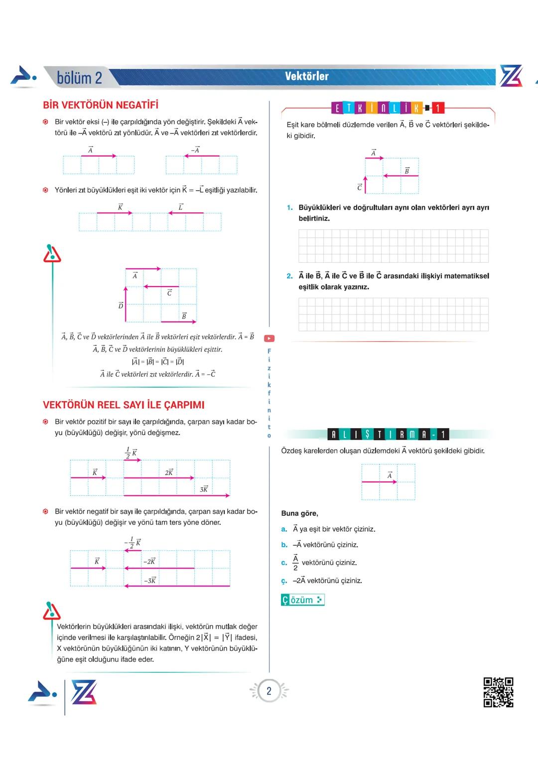 PARAF YAYINLARI
PARAF / Z TAKIMI
9. SINIF OKULA DESTEK KAMPI
Z YENİ
MÜFREDATA
UYGUNDUR
Bıyıklı Matematik Merkeze Teğet
Matematik
Geometri
