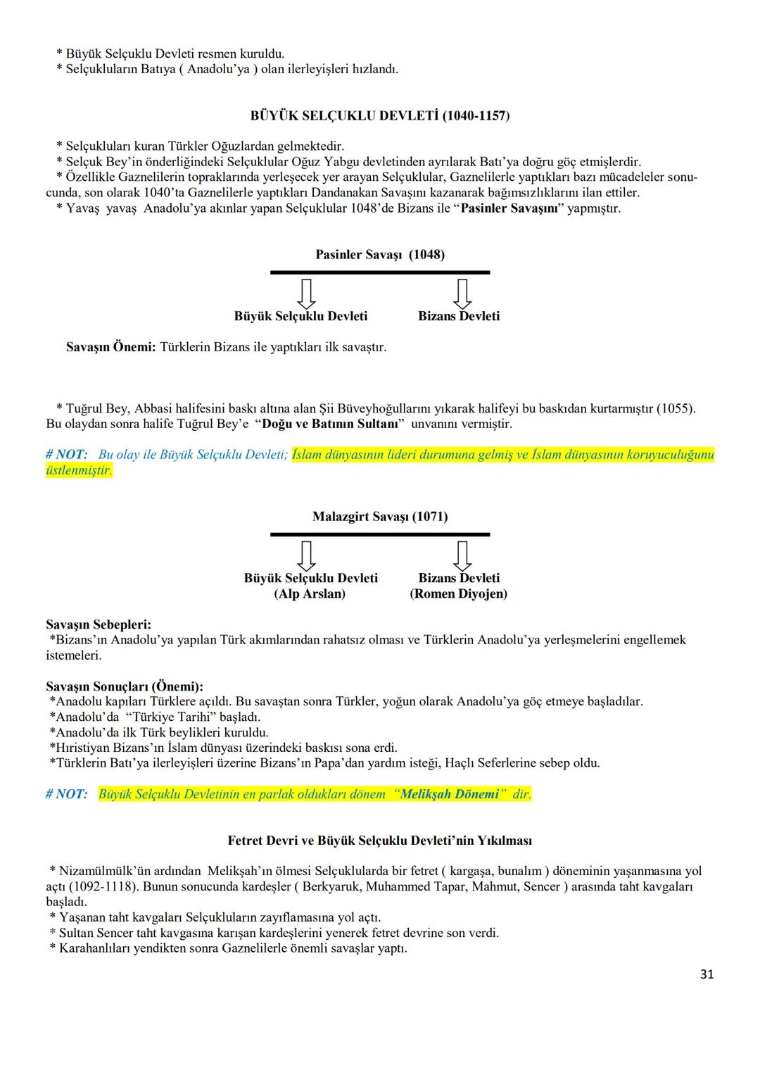 KIZILTEPE
İBN-İ SİNA MESLEKİ VE
TEKNİK ANADOLU LİSESİ
TARİH - 9
DERS NOTLARI
MURAT GÜNDÜZ
*
2019-2020
*
*
1 TARİHİN TANIMI
TARİH: Geçmiş zam