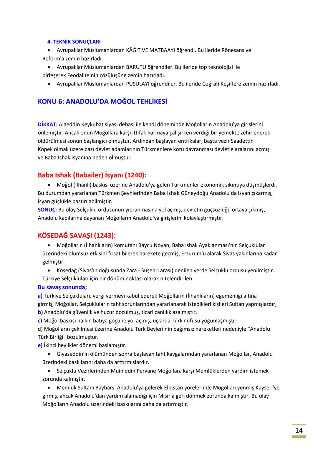 # 1. ÜNİTE: YERLEŞME VE DEVLETLEŞME SÜRECİNDE SELÇUKLU
TÜRKİYE'Sİ
KONU 1: TÜRKLERDEN ÖNCE ANADOLU'NUN DURUMU VE İLK TÜRK AKINLARI
## TÜRKL