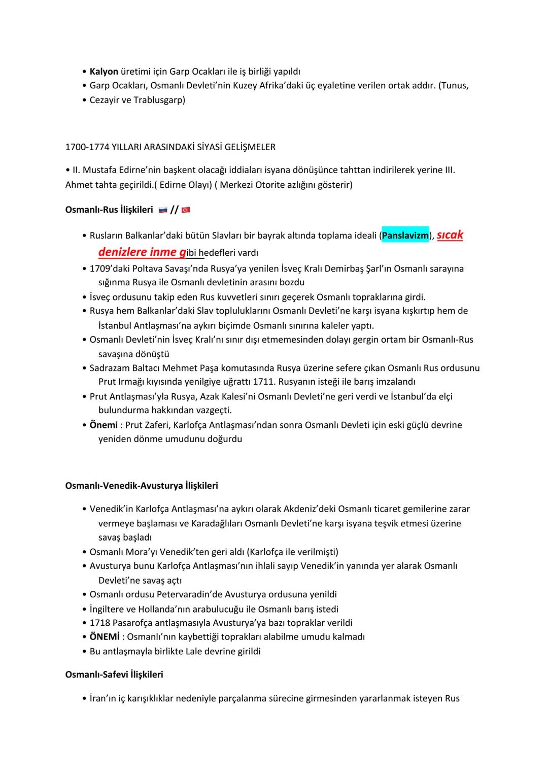 11. Sınıf Tarih Ders
1. Ünite Notları
1595-1700 YILLARI ARASINDAKİ SIYASI GELIŞMELER
XVII ve XVIII. yüzyıllardaki siyasi gelişmeler
Osmanlı