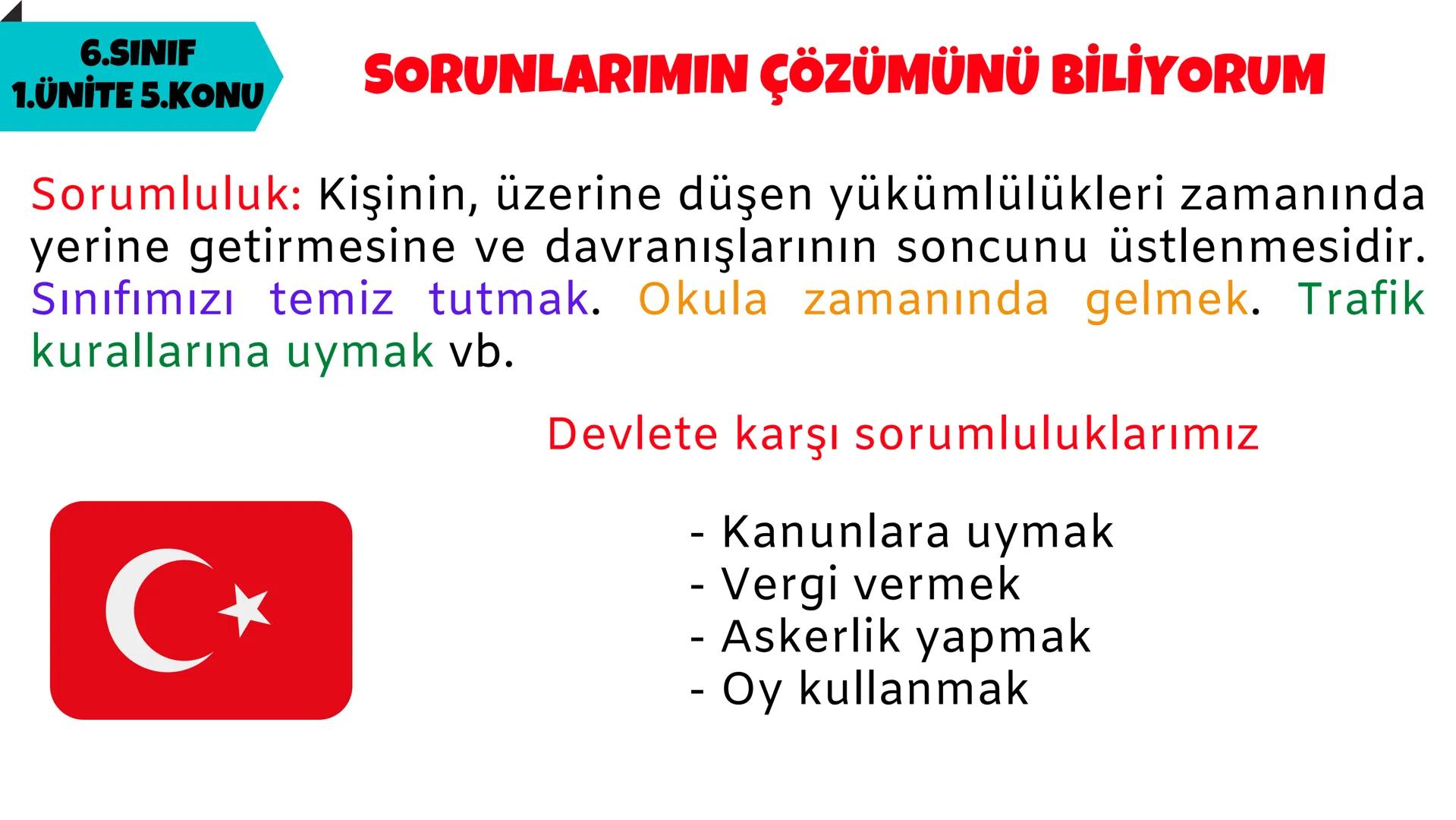 # SOSYAL BİLGİLER
# 1.ÜNİTE
# 6.SINIF
# BİREY VE TOPLUM # 6.SINIF
# 1.ÜNİTE 1.KONU
# DEĞİŞEN ROLLERİM
Bir iş grup ya da kurumda bir kim