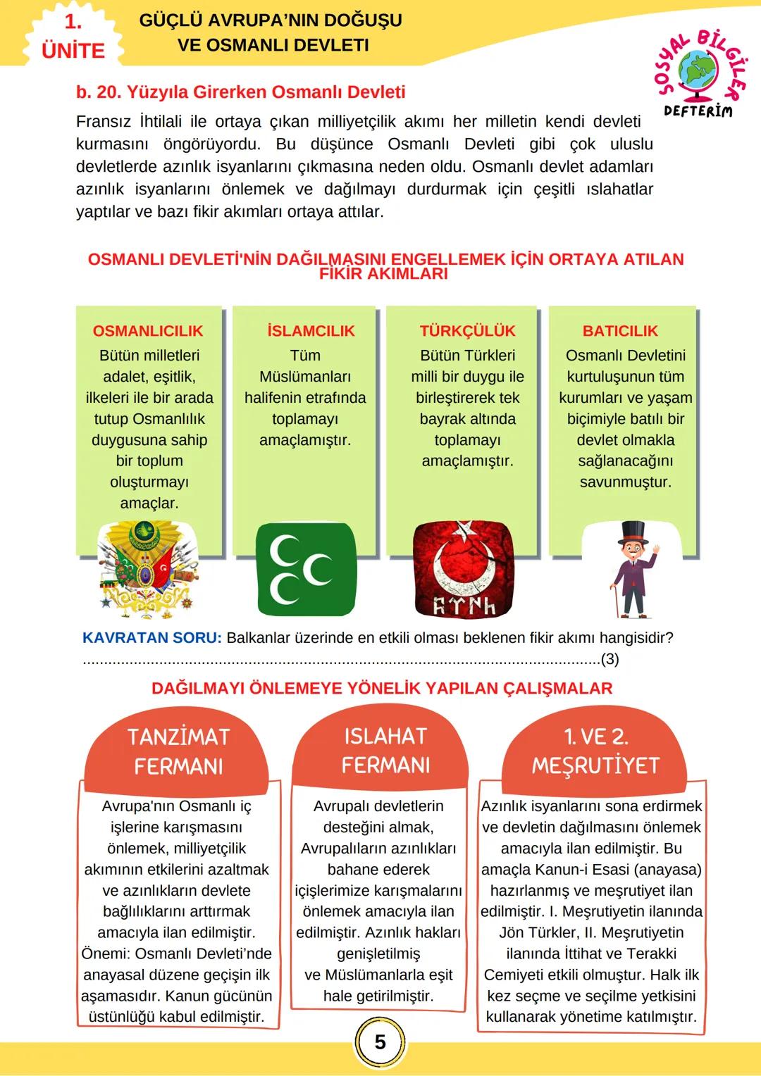 İNKILAP TARİHİ
8. SINIF
1.ÜNİTE
SOSYAL
DEFTERİM
BİLGİLER 1.
ÜNİTE
SOSYAL
BİLGİLER
DEFTERİM
ÜNİTE KAVRAMLARINI ÖĞRENELİM
Ataşemiliter: Bir ul