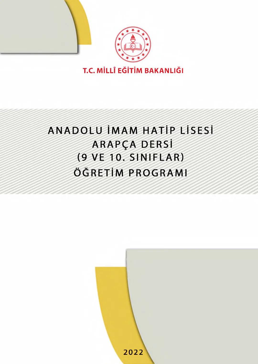 T.C.
MİLLÎ EĞİTİM BAKANLIĞI
Talim ve Terbiye Kurulu Başkanlığı
| Sayı | 19 |
|---|---|
| Tarih | 25/02/2022 |
| Kurulda Gör. Tarihi | 22/02