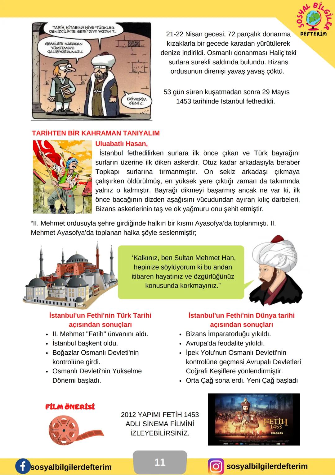 7.SINIF 2.ÜNİTE
2.ÜNİTE
SOSYAL BİLGİLER
DERS NOTU
SOSYAL
BİLGİLE
DEFTERİM
BİLGİ ŞENTÜRK SOSYAL
BILGİLER
DEFTERİM
BEYLİKTEN CİHAN DEVLETİNE
O