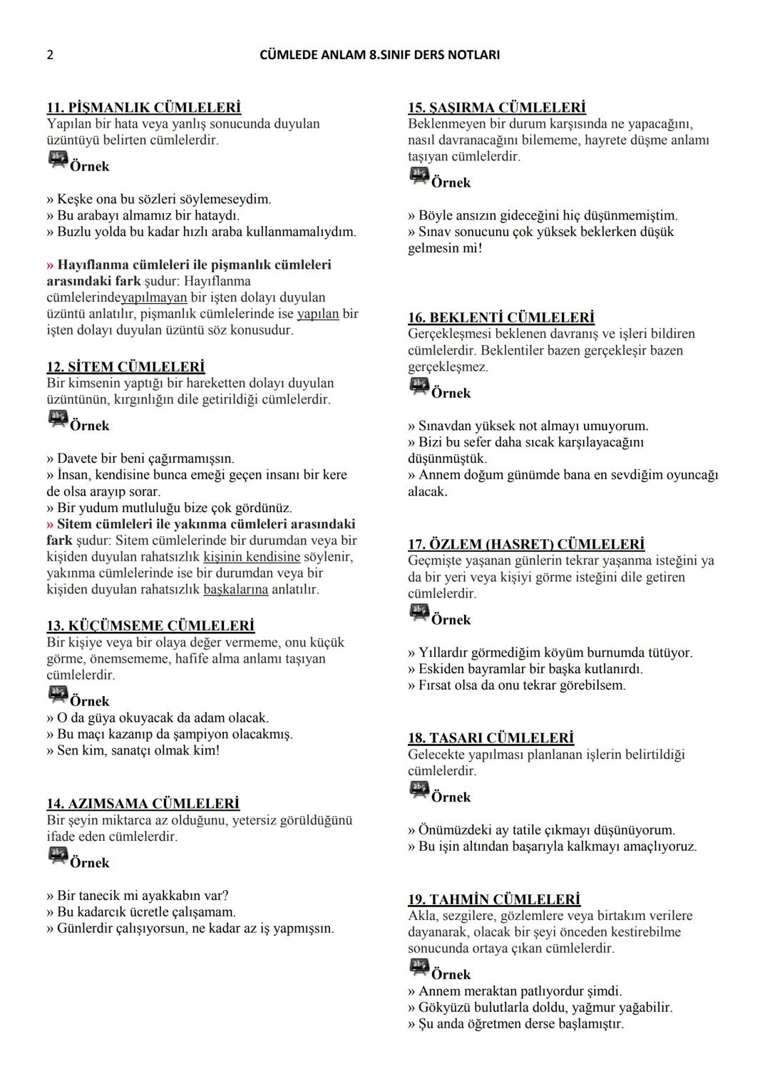 8.Sınıf Sözcükte Anlam Konu Anlatımı PDF
Sözcükte Anlam konusu, sözcüklerin farklı anlamlarda kullanılması ile ilgilidir. Kelimelerin birden