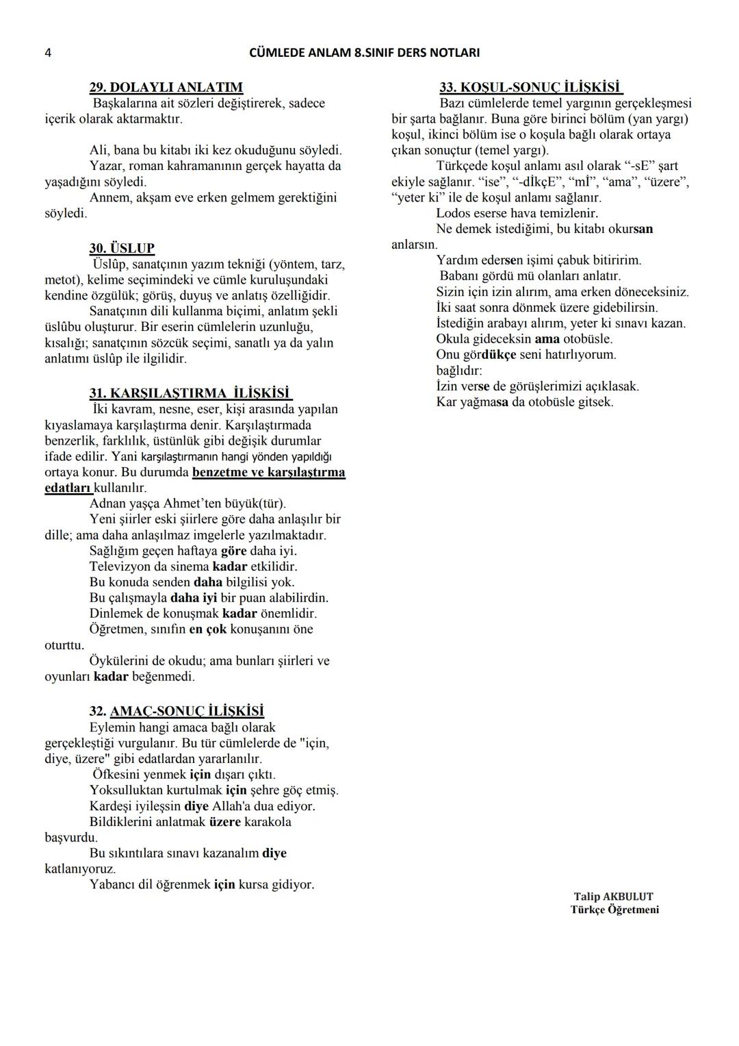 8.Sınıf Sözcükte Anlam Konu Anlatımı PDF
Sözcükte Anlam konusu, sözcüklerin farklı anlamlarda kullanılması ile ilgilidir. Kelimelerin birden